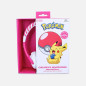 OTL Technologies Pokémon Pokéball Pink Kids Cuffie Cablato A Padiglione Gaming Rosa, Bianco