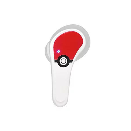 OTL Technologies Pokémon Poké ball Auricolare Wireless In-ear Musica e Chiamate Bluetooth Bianco