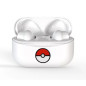 OTL Technologies Pokémon Poké ball Auricolare Wireless In-ear Musica e Chiamate Bluetooth Bianco