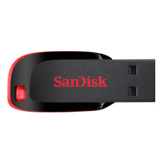 SanDisk Cruzer Blade unità flash USB 16 GB USB tipo A 2.0 Nero, Rosso