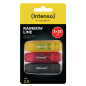 Intenso Rainbow 3x32GB Yellow/Red/Black unità flash USB USB tipo A 2.0 Trasparente