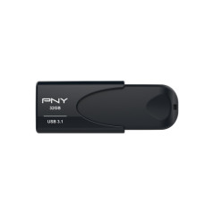 PNY Attache 4 unità flash USB 32 GB USB tipo A 3.2 Gen 1 (3.1 Gen 1) Nero