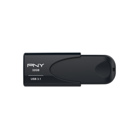 PNY Attache 4 unità flash USB 32 GB USB tipo A 3.2 Gen 1 (3.1 Gen 1) Nero