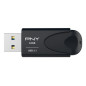 PNY Attaché 4 unità flash USB 64 GB USB tipo A 3.2 Gen 1 (3.1 Gen 1) Nero