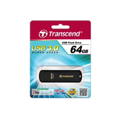 Transcend JetFlash elite 700 64GB USB 3.0 unità flash USB USB tipo A 3.2 Gen 1 (3.1 Gen 1) Nero