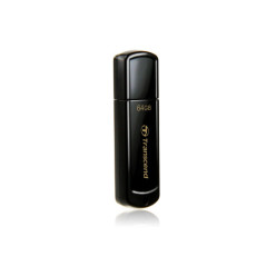 Transcend JetFlash 350 unità flash USB 64 GB USB tipo A 2.0 Nero