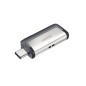 SanDisk Ultra Dual Drive USB Type-C unità flash USB 128 GB USB Type-A / USB Type-C 3.2 Gen 1 (3.1 Gen 1) Nero, Argento