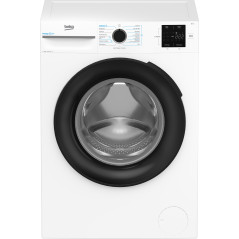 Beko b100 MWBM8147EB: Lavatrice 8kg, classe A-10%, 1400giri, linea estetica NX, motore inverter, Display Touch, colore Bianco,