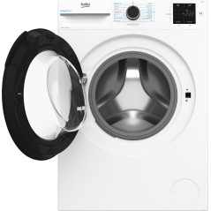 Beko b100 MWBM8147EB  Lavatrice 8kg, classe A-10%, 1400giri, linea estetica NX, motore inverter, Display Touch, colore Bianco,