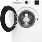 Beko b100 MWBM8147EB: Lavatrice 8kg, classe A-10%, 1400giri, linea estetica NX, motore inverter, Display Touch, colore Bianco,