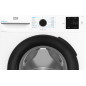 Beko b100 MWBM8147EB: Lavatrice 8kg, classe A-10%, 1400giri, linea estetica NX, motore inverter, Display Touch, colore Bianco,