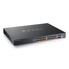Zyxel XMG2230-28HP Gestito L2/L3 2.5G Ethernet (100/1000/2500) Supporto Power over Ethernet (PoE) 1U Nero