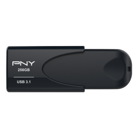PNY Attache 4 unità flash USB 256 GB USB tipo A 3.2 Gen 1 (3.1 Gen 1) Nero