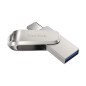 SanDisk Ultra Dual Drive Luxe unità flash USB 512 GB USB Type-A / USB Type-C 3.2 Gen 1 (3.1 Gen 1) Acciaio inox