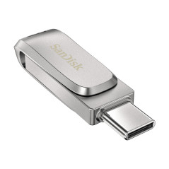 SanDisk Ultra Dual Drive Luxe unità flash USB 512 GB USB Type-A   USB Type-C 3.2 Gen 1 (3.1 Gen 1) Acciaio inox