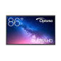 Optoma 5863RK lavagna interattiva 2,18 m (86") 3840 x 2160 Pixel Touch screen