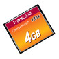Transcend TS4GCF133 memoria flash 4 GB CompactFlash MLC