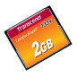 Transcend TS2GCF133 memoria flash 2 GB CompactFlash MLC