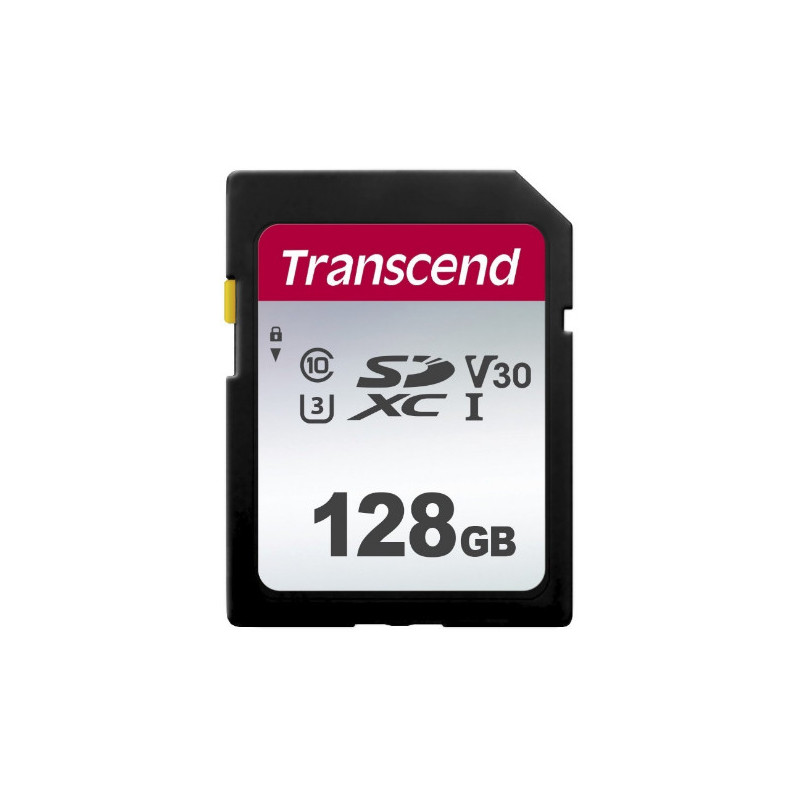 Transcend 128GB, UHS-I, SD SDXC NAND Classe 10