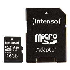 Intenso 3433470 memoria flash 16 GB MicroSDHC UHS-I Classe 10