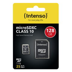Intenso 3413491 memoria flash 128 GB MicroSDXC Classe 10