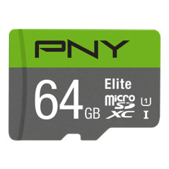 PNY Elite 64 GB MicroSDXC UHS-I Classe 10