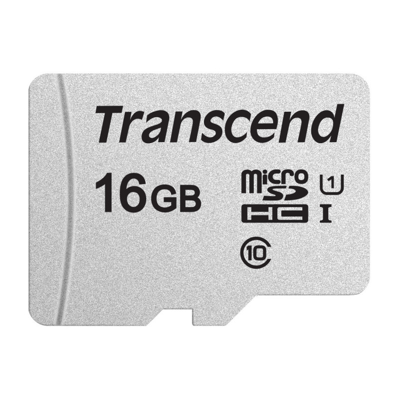 Transcend TS16GUSD300S memoria flash 16 GB MicroSDHC NAND Classe 10 Transcend TS16GUSD300S memoria flash 16 GB MicroSDHC NAND Classe 10