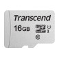 Transcend TS16GUSD300S memoria flash 16 GB MicroSDHC NAND Classe 10 Transcend TS16GUSD300S memoria flash 16 GB MicroSDHC NAND Classe 10