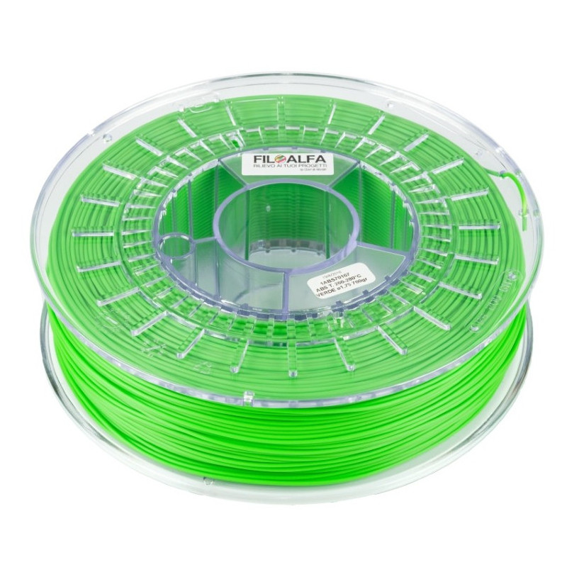 FILOALFA 2ASP70107 materiale di stampa 3D ABS Verde 700 g