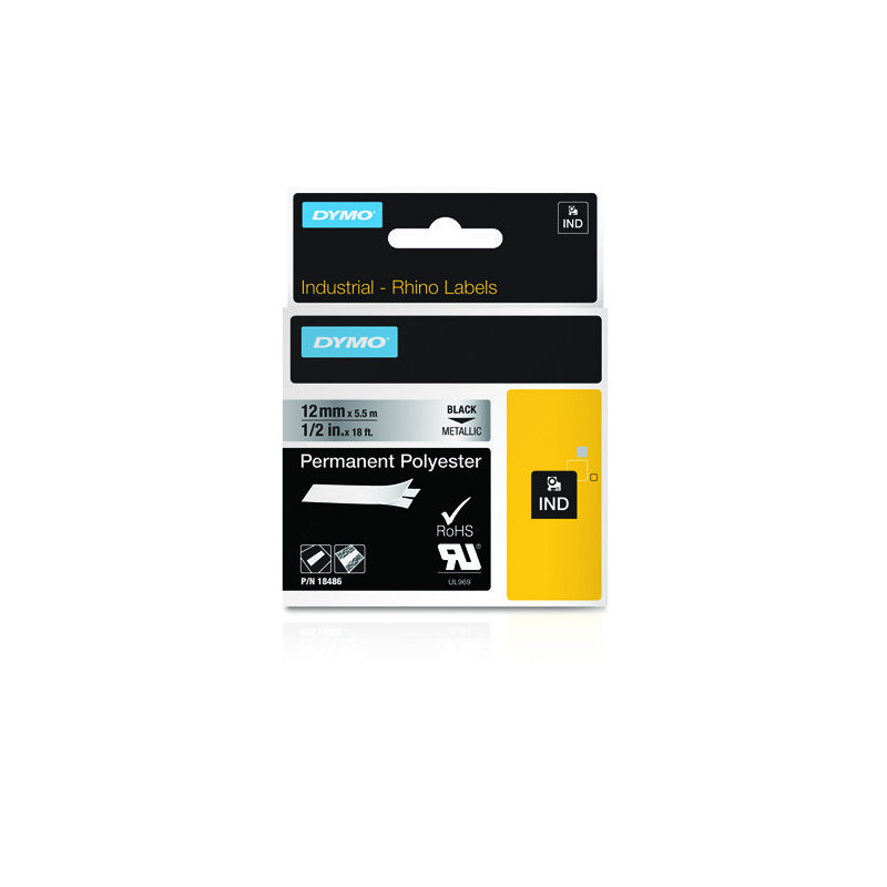 DYMO Poliestere Permanente IND - 0071701184863 DYMO Poliestere Permanente IND - 0071701184863