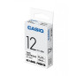 Casio XR-12WE1 nastro per etichettatrice Nero su bianco