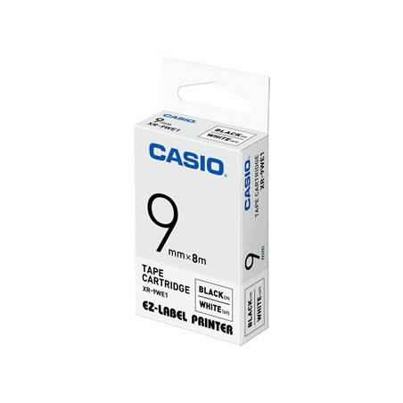 Casio XR-9WE1 nastro per etichettatrice
