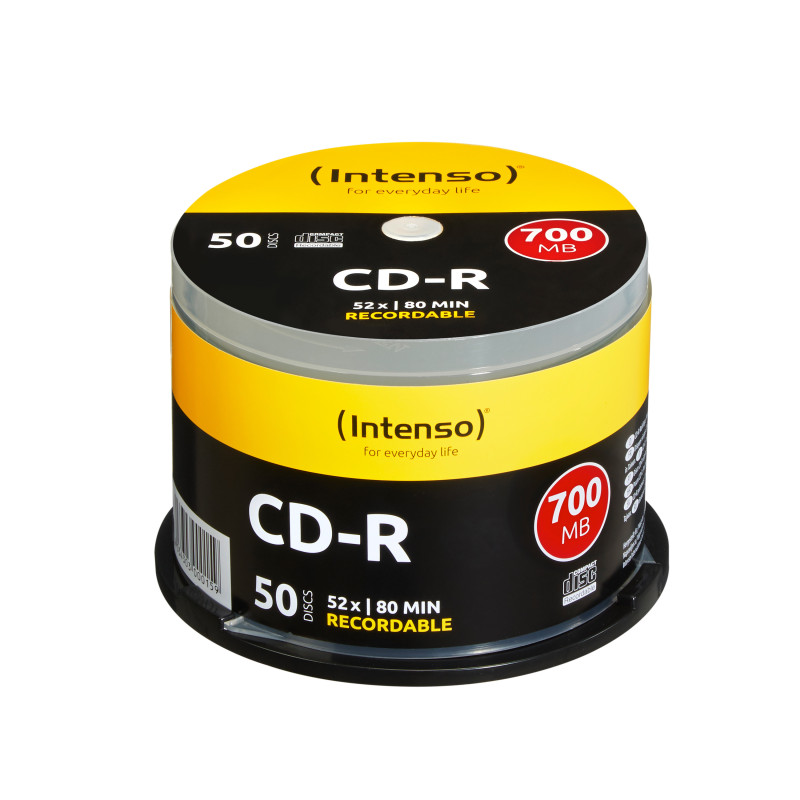 Intenso CD-R 700MB 52x 50 pz