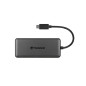 Transcend HUB5C USB 3.2 Gen 2 (3.1 Gen 2) Type-C Nero Transcend HUB5C USB 3.2 Gen 2 (3.1 Gen 2) Type-C Nero