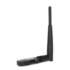 Hamlet Adattatore USB Wi-Fi 600Mbps Dual Band 5GHz + 2.4GHz standard 802.ac con antenna rimovibile