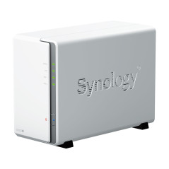 Synology DiskStation DS223J server NAS e di archiviazione Desktop Realtek RTD1619B 1 GB DDR4 0 TB DiskStation Manager Bianco