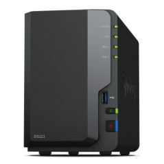 Synology DiskStation DS223 server NAS e di archiviazione Desktop Realtek RTD1619B 2 GB DDR4 0 TB
