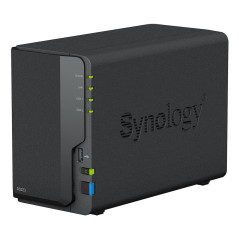 Synology DiskStation DS223 server NAS e di archiviazione Desktop Realtek RTD1619B 2 GB DDR4 0 TB