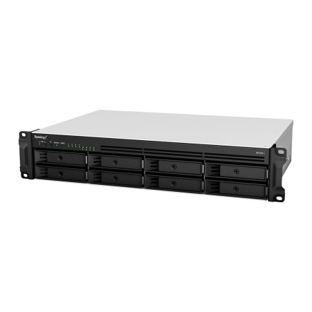 Synology RackStation RS1221+ server NAS e di archiviazione Armadio (2U) Ryzen Embedded V1500B 4 GB DDR4 0 TB DiskStation