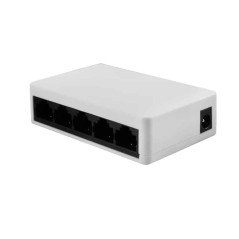DIPROGRESS DPNS05TP switch di rete Non gestito Fast Ethernet (10 100) Nero, Bianco