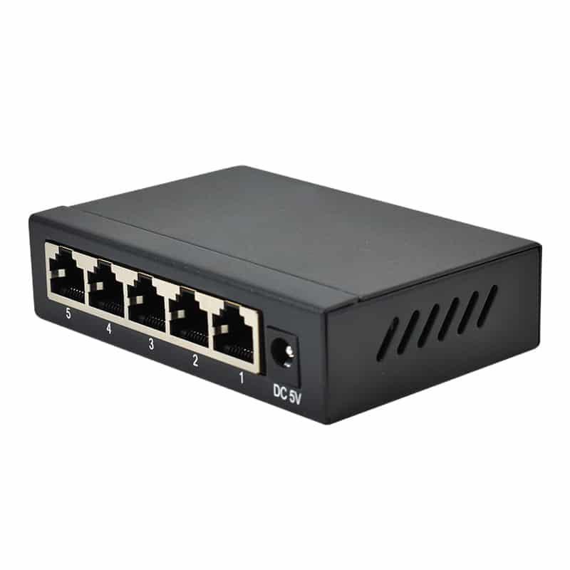 DIPROGRESS DPNS05GM switch di rete Non gestito Gigabit Ethernet (10/100/1000) Nero