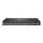 HPE Aruba Networking CX 6200F 48G Class4 PoE 4SFP+ 370W Gestito L3 Gigabit Ethernet (10/100/1000) Supporto Power over Ethernet HPE Aruba Networking CX 6200F 48G Class4 PoE 4SFP+ 370W Gestito L3 Gigabit Ethernet (10/100/1000) Supporto Power over Ethernet