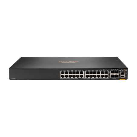 HPE Aruba Networking CX 6200F 24G 4SFP+ Gestito L3 Gigabit Ethernet (10/100/1000) 1U