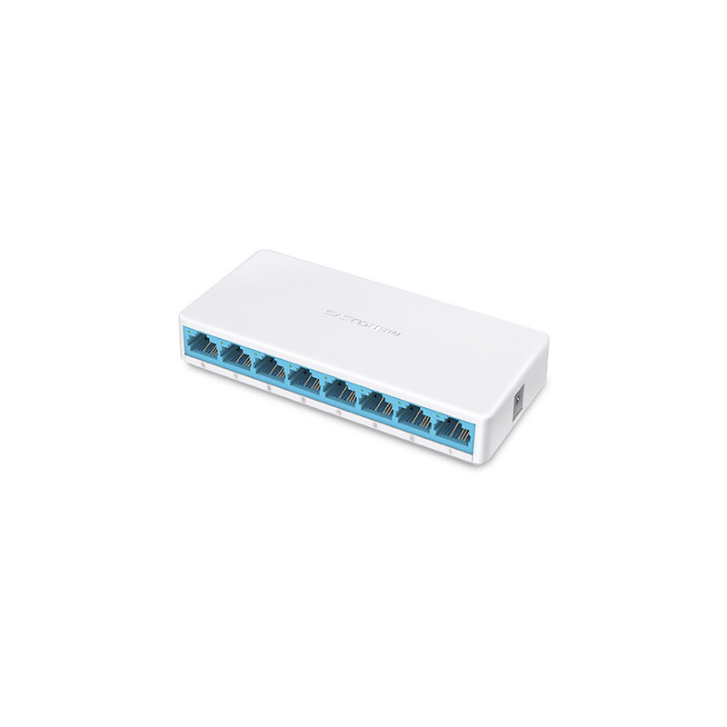 Mercusys MS108 switch di rete Non gestito Fast Ethernet (10/100) Bianco