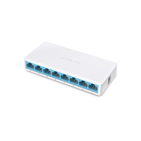 Mercusys MS108 switch di rete Non gestito Fast Ethernet (10/100) Bianco