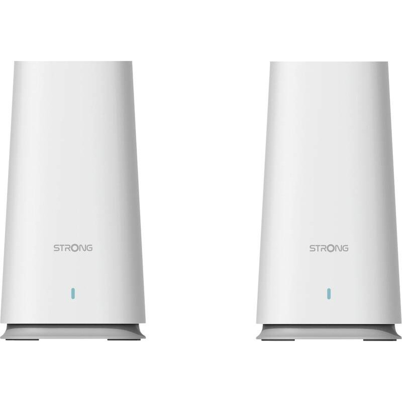 Strong ATRIA Wi-Fi Mesh Home Kit 2100 Dual-band (2.4 GHz/5 GHz) Wi-Fi 5 (802.11ac) Bianco 2 Interno Strong ATRIA Wi-Fi Mesh Home Kit 2100 Dual-band (2.4 GHz/5 GHz) Wi-Fi 5 (802.11ac) Bianco 2 Interno