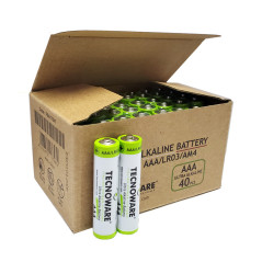 Tecnoware FBA17647 batteria per uso domestico Batteria monouso Mini Stilo AAA Alcalino