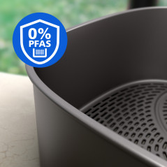 Philips Serie 4000 Airfryer doppio cestello Verticale, Friggitrice ad aria da 10L, 13 metodi di cottura, Rivestimento ceramica