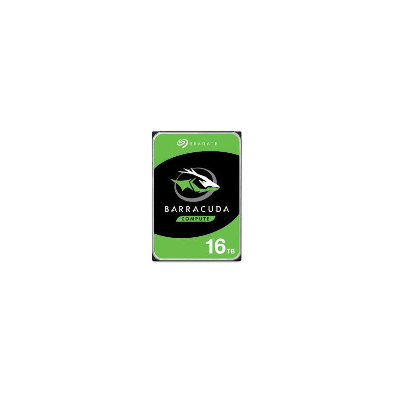 Seagate Barracuda 16TB disco rigido interno 7200 Giri/min 512 MB 3.5" SATA
