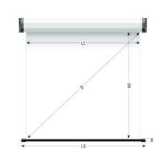 Sopar 5241 schermo per proiettore 2,62 m (103") 4 3